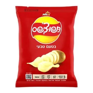 תפוצ'יפס טבעי 50 גרם
